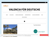 valenciafuerdeutsche.com Webseite Vorschau