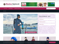 muslima-bademode.de Webseite Vorschau