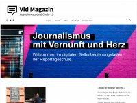 vid-magazin.de Webseite Vorschau