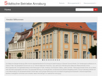 staedtische-betriebe-annaburg.de Webseite Vorschau