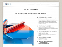 x-cut.at Webseite Vorschau