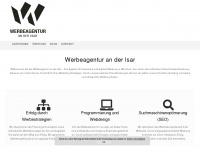 werbeagentur-isar.de Webseite Vorschau