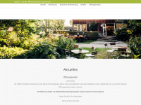 clematis-restaurant.de Webseite Vorschau