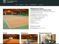 tennis-badminton.ch Webseite Vorschau