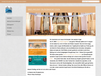 orgelerweiterung-erloeserkirche.de Webseite Vorschau