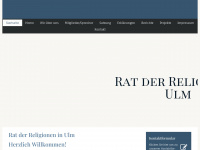 ratderreligionen-ulm.de Webseite Vorschau