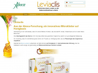leviaclis.de Webseite Vorschau