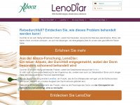 lenodiar.de Webseite Vorschau