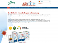 golamir2act.de Webseite Vorschau