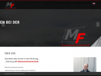mf-glasmaschinentechnik.de Webseite Vorschau