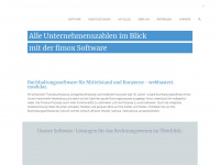 fimox-software.com Webseite Vorschau