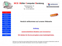 mcb-computer.com Webseite Vorschau