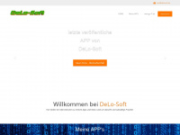 delo-soft.de Webseite Vorschau