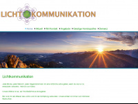 lichtkommunikation.ch Webseite Vorschau