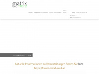 matrixandmore.at Webseite Vorschau