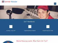 sanitaer-service-kessler.de Webseite Vorschau