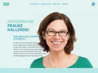 osteopathie-hallerdei.de Webseite Vorschau