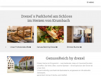 parkhotel-krumbach.de Webseite Vorschau