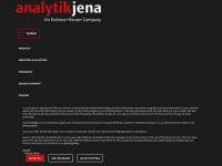 analytik-jena.in Webseite Vorschau