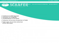 schaefer-schallschutz.de Webseite Vorschau