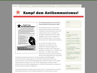 kampfdemantikommunismus.wordpress.com Webseite Vorschau