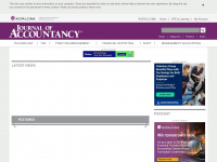 journalofaccountancy.com Webseite Vorschau