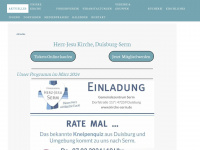 kirche-serm.de Webseite Vorschau