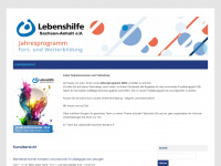 bildung-lebenshilfe-lsa.de Webseite Vorschau