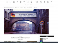 hubertus-knabe.de Webseite Vorschau