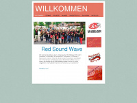 redsoundwave.de Webseite Vorschau