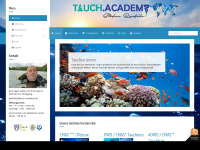 tauch-academy.de Webseite Vorschau