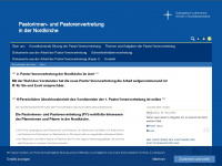 pastorinnenvertretung-nordkirche.de Webseite Vorschau