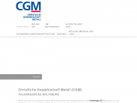 cgm-wob.de Webseite Vorschau