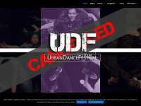 urbandancefestival.at Webseite Vorschau