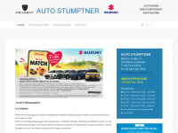 auto-stumptner.at Webseite Vorschau