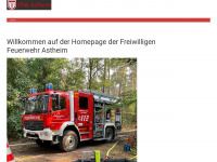 feuerwehr-astheim.de Webseite Vorschau