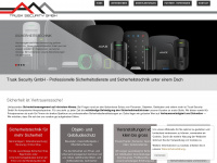 trusk-security.ch Webseite Vorschau