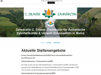zahnarztindex24mainz.wordpress.com Webseite Vorschau
