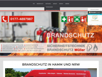 brandschutz-müller.de Webseite Vorschau