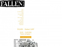 fallen-larp.de Webseite Vorschau
