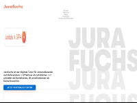 jurafuchs.de Webseite Vorschau