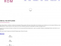 rom-cosmetics.at Webseite Vorschau