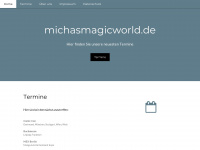 michasmagicworld.de Webseite Vorschau