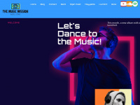 themusicmission.net Webseite Vorschau