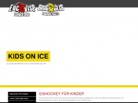 ice-kids.ch Webseite Vorschau
