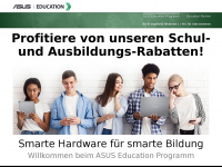asus-education.de Webseite Vorschau