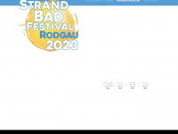 strandbad-festival.de Webseite Vorschau