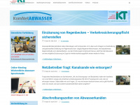 komnetabwasser.de Webseite Vorschau