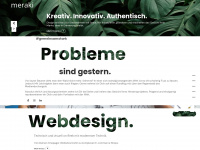 meraki-design.ch Webseite Vorschau