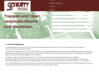 schmitt-treppenbau.de Webseite Vorschau